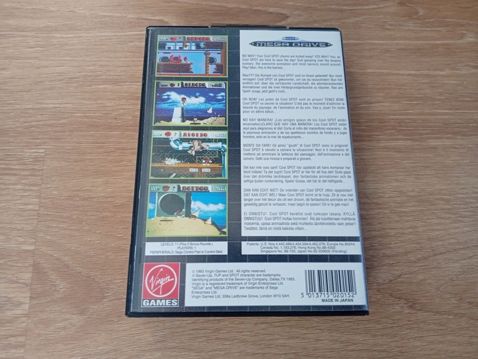 Cool Spot Sega Mega Drive Completo