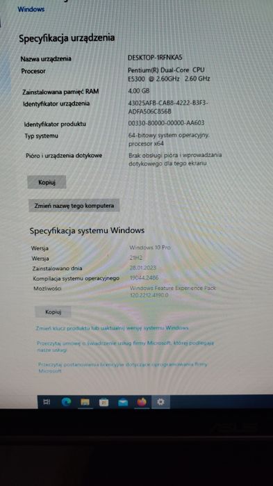 Komputer  stacjonarny