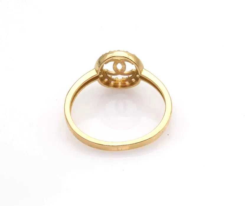 Złoty pierścionek CHANEL- 14karat