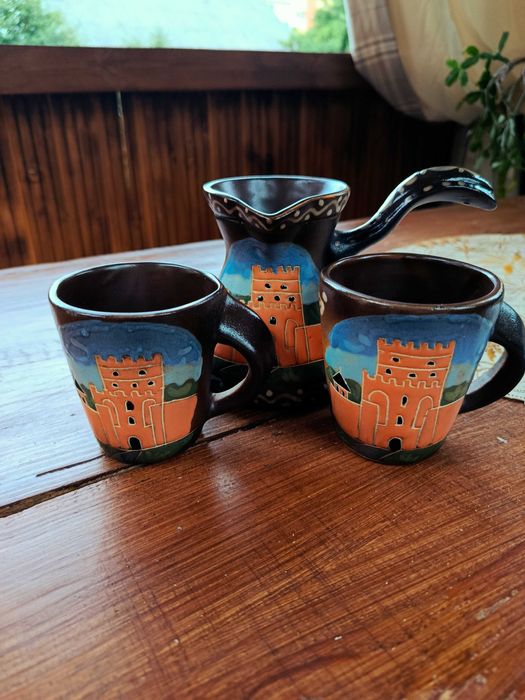 Сувенірний набір Луцьк,турка чашки