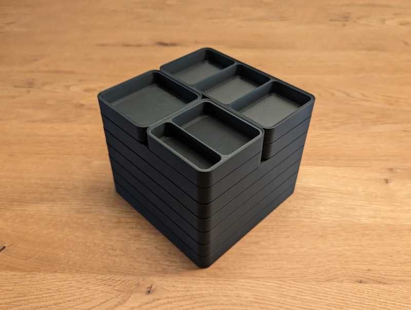 Conjunto de Organizadores Modulares - Empilháveis