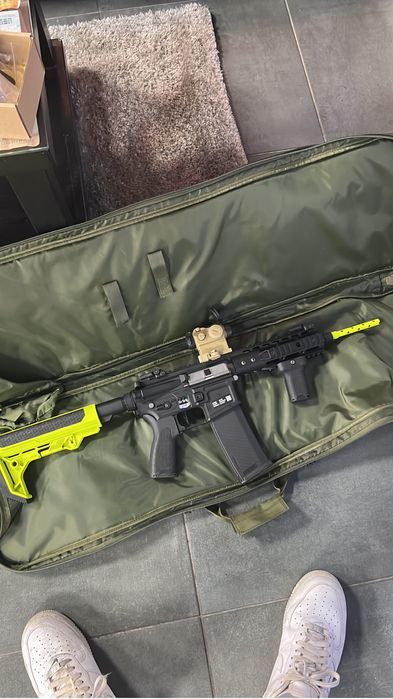 Réplica Airspoft + Equipamento: Specna Arms EDGE 2.0 + CZ P-09 + Equipamento Completo