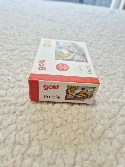 Puzzle goki, papugi. 4+