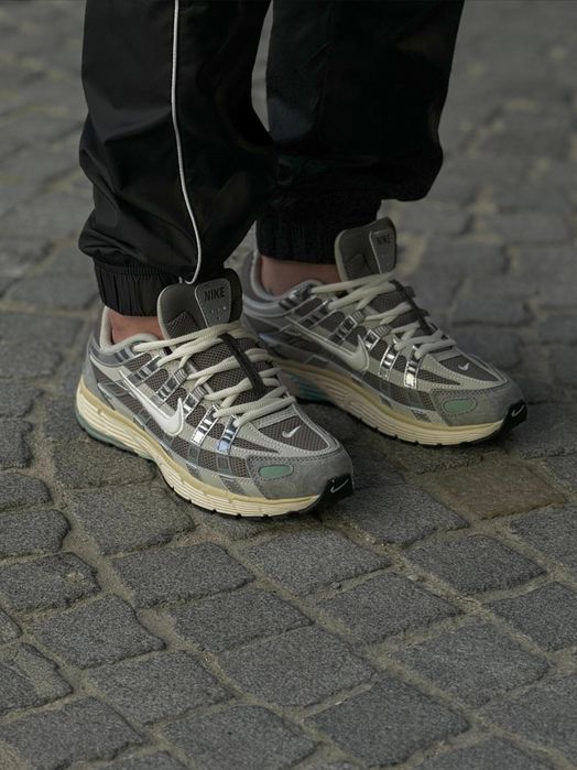 Кросівки Nike P-6000 Premium Grey Кроссовки Найк Сірі Взуття Обувь ТОП