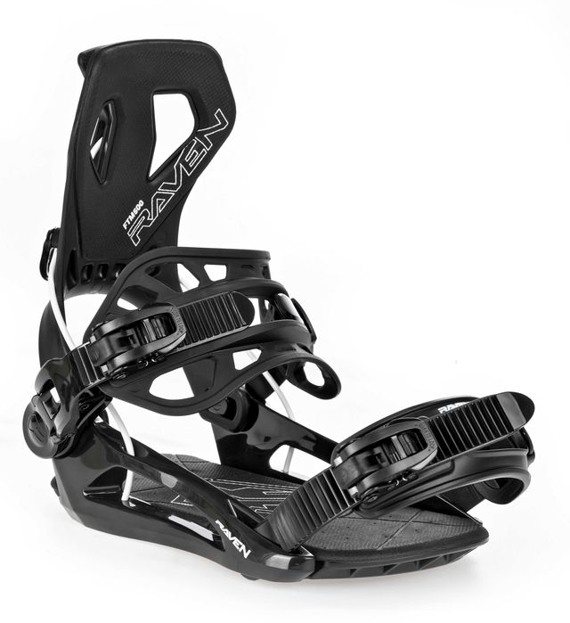 Nowe wiązania snowboardowe RAVEN FTM500 MULTIENTRY BLACK Sklep Kraków
