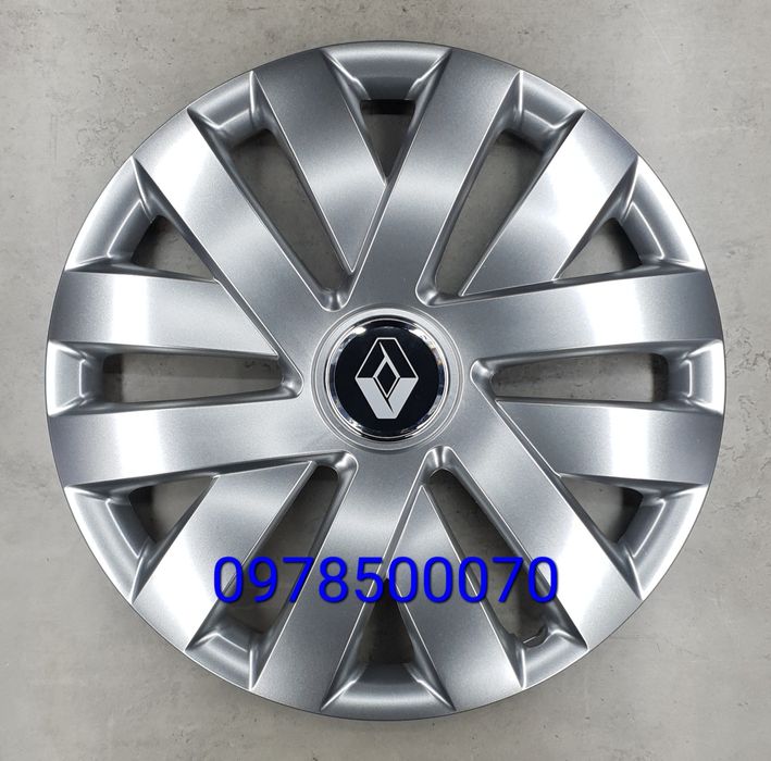 Ковпаки Рено R15 Renault Сценік Меган Кенго Кліо Логан Сандеро Лагуна