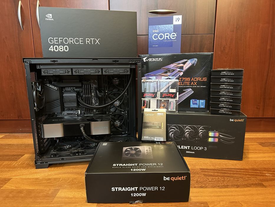 Komputer do gier oraz pracy - 13900k, 4080, 64 GB RAM