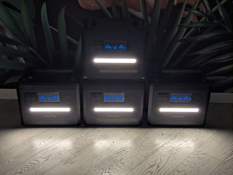 Зарядна станція Solarplay 2500W 2304Wh LiFePO4 (ДБЖ / UPS)