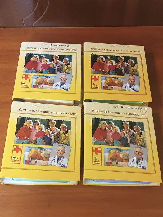 Энциклопедия медицины в карточках. Домашняя медицинская энциклопедия.