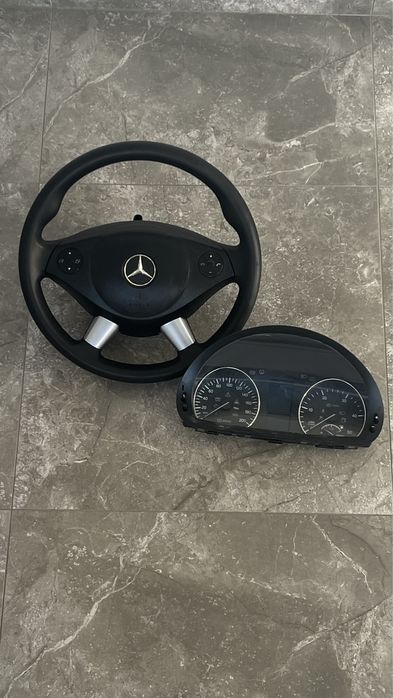 Мультируль, подушка, щиток рестайлінг Mercedes-benz sprinter VW 906