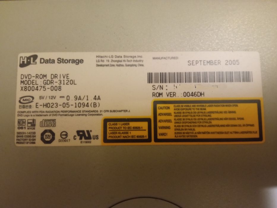 Napęd Xbox 360 GDR-3120L