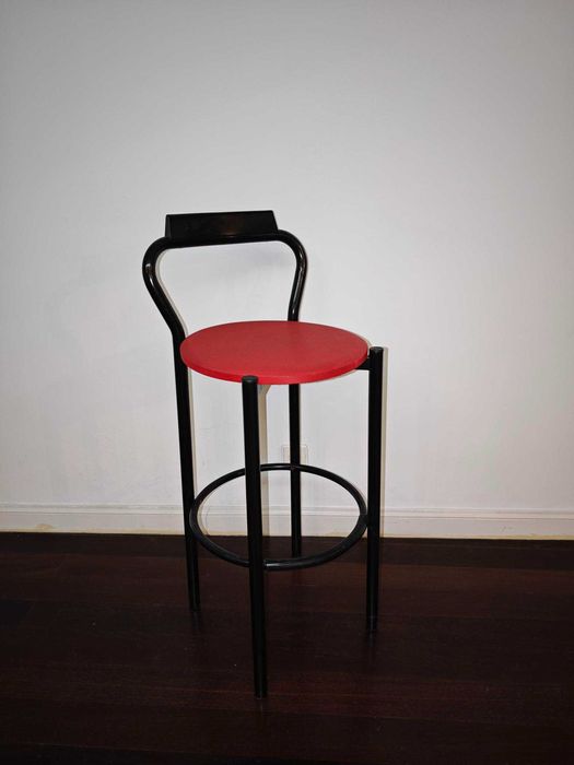 Pack de 2 bancos altos estofados