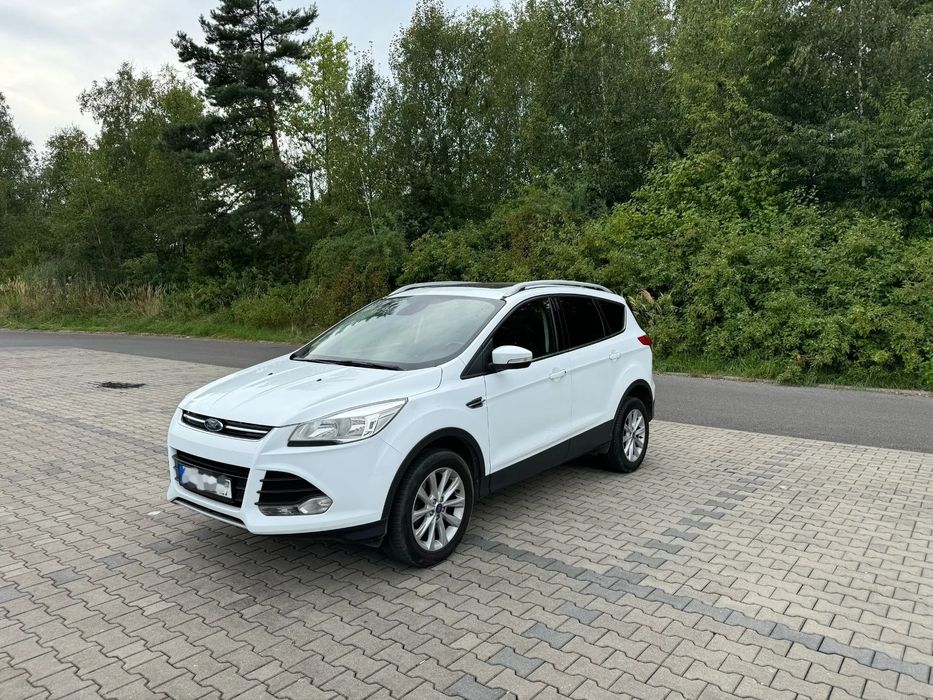 Ford Kuga 2.0 TDCI 150km TITANUM Panorama NAWIGACJA SKÓRA Nowe Opony