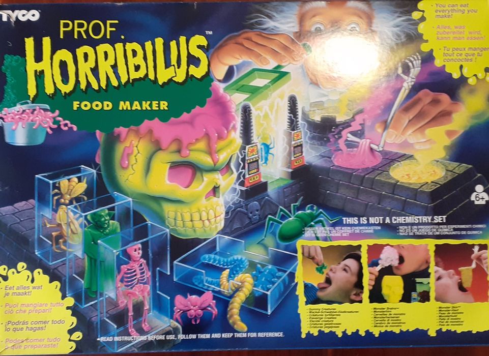 Jogo vintage Prof. Horribilus.