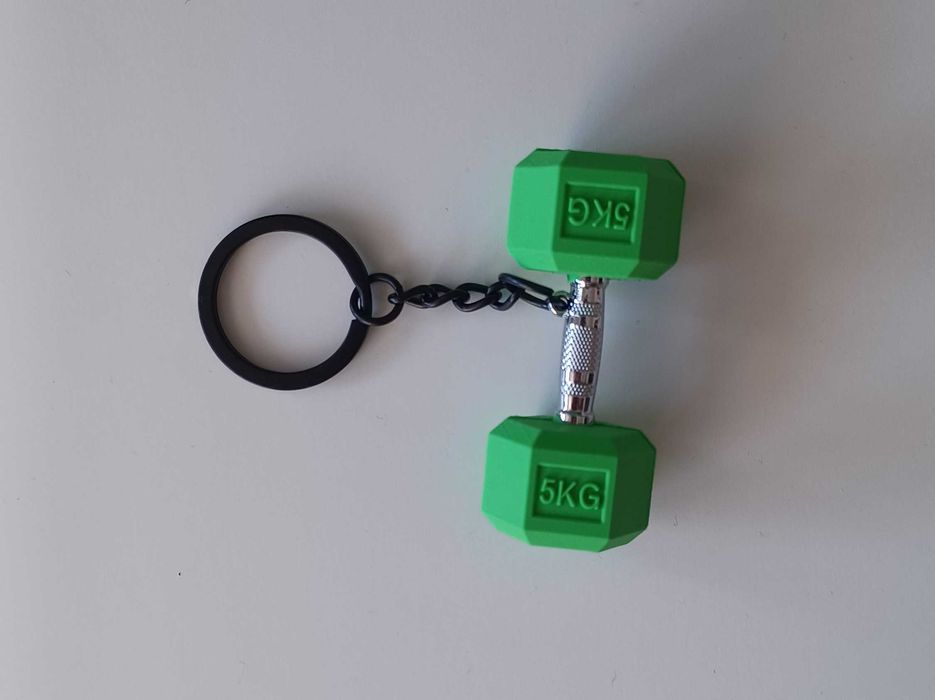 Cudny brelok do kluczy jaskrawa zielen