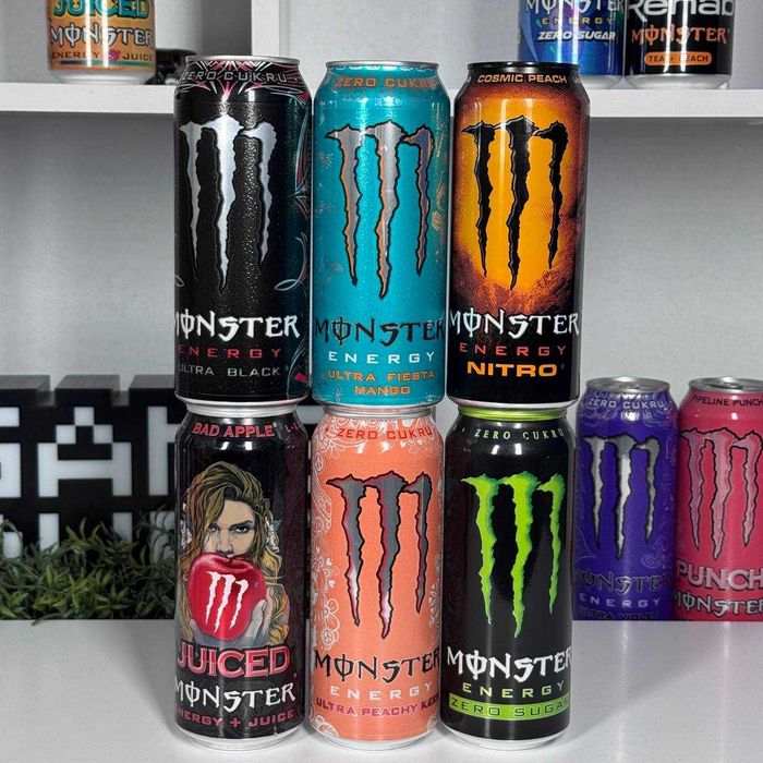 Напій Енергетик Monster Energy Ultra Strawberry Dreams Без Цукру