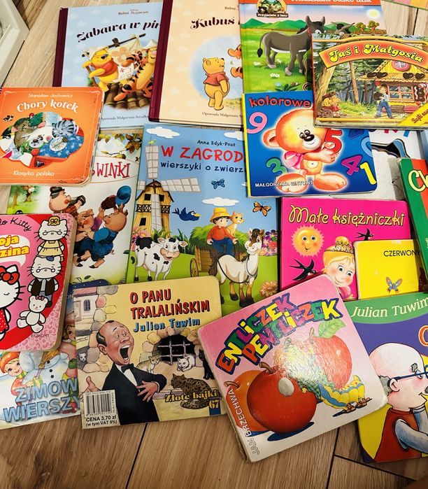 Zestaw ksiazeczek