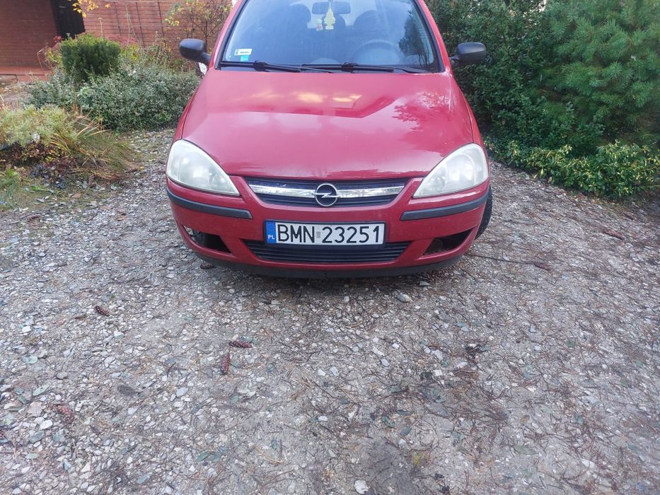 Opel Corsa C Combo części  Błotnik Klapa Silnik skrzynia maska Z573
