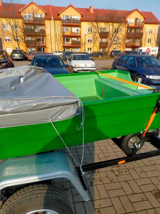 Łódka 380x140 + przyczepka SAM niezarejestrowana