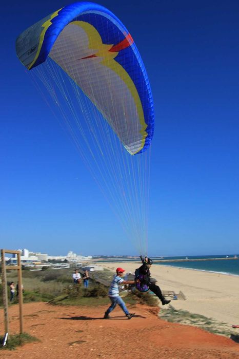Paramotor e asa usados