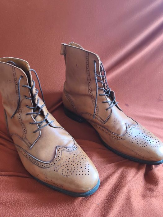 Botas de pele d'ornelas