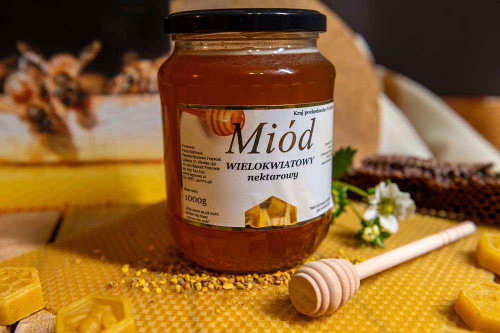 Miód Wielokwiatowy 1kg