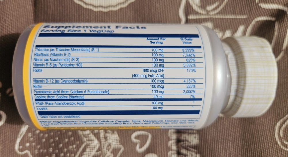 Solaray в комплекс b complex 50 100 вітаміни групи Б В В50 В100