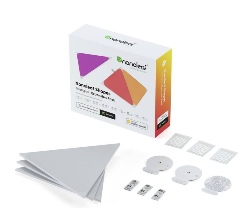 Nanoleaf Triangulos Pack 3 extensão [Novo] Fatura e Garantia paineis gaming rgb iluminação