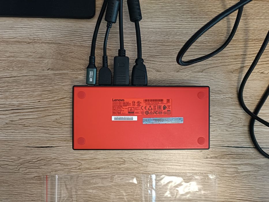 Stacja dokująca Lenovo ThinkPad USB-C Dock Gen 2 (40AS) + zasilacz