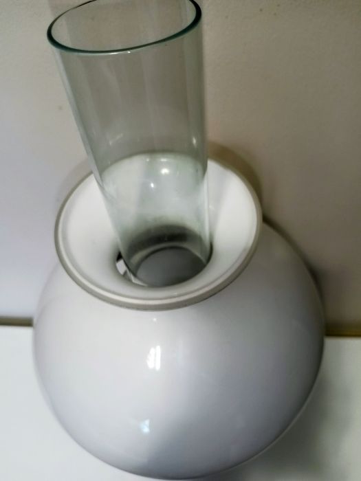 Lampa naftowa Wallendorf kobaltowa