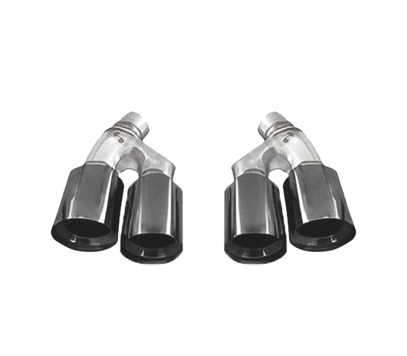 PONTEIRAS DE ESCAPE BMW G30 G31 LCI 20-23 LOOK M5 PRETO