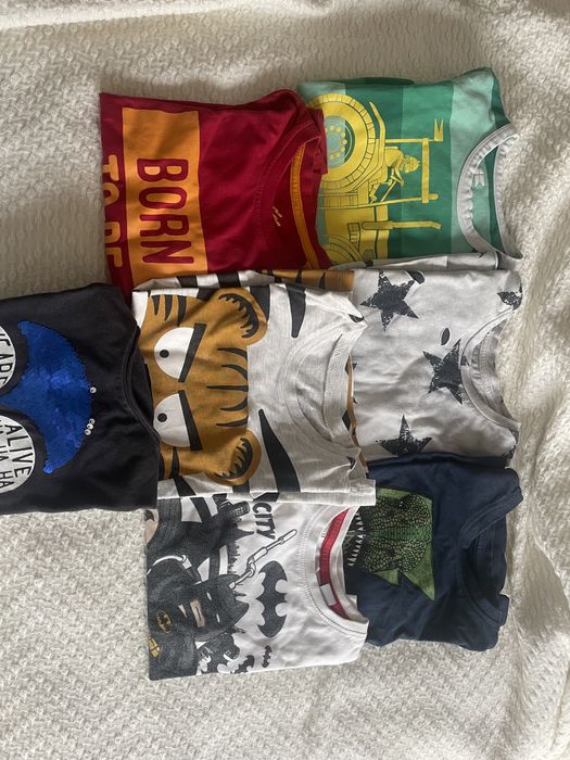 Pack 4/5 anos camisolas manga comprida