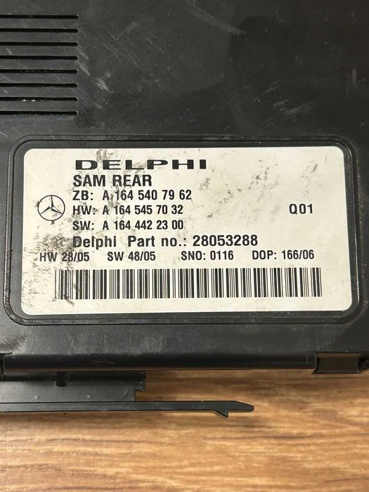 Moduł sterownik komfortu sam Mercedes ML GL 3.5 A164540.7962  2853.288