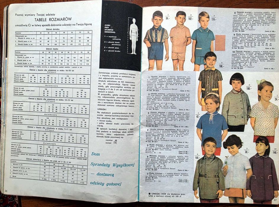 Katalog wysyłkowy 1966 PRL