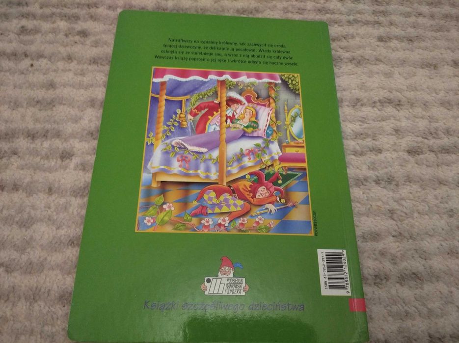 Śpiąca królewna / książka dla dzieci / Podsiedlik / twarda