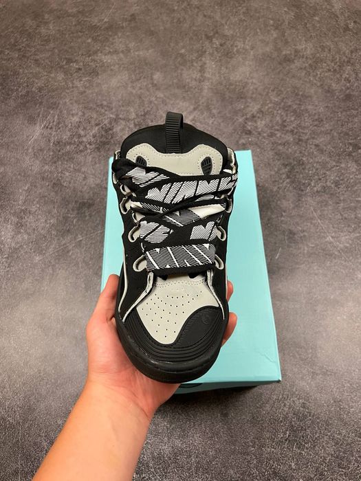 [БЕЗ ПРЕДОПЛАТ] Lanvin Curb Sneakers Black Beige