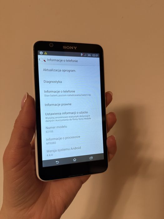 Sony Xperia E4 E2105 biały