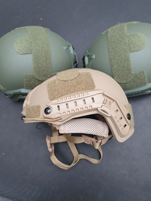 Шолом тактична каска Fast койот з підвісом Wendy
