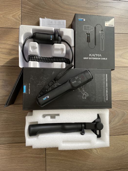 GoPro Karma Grip z przedłużką, zapasowa bateria