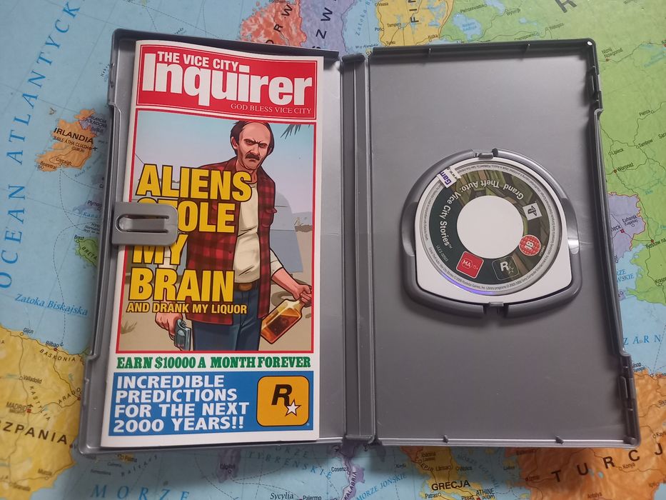 Gra Sony psp GTA vice city stories