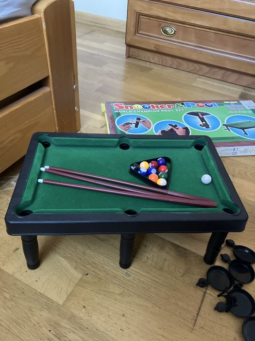Gra mini Bilard: Snooker&Pool Kehongsheng,stan idealny,unikatowa gra!