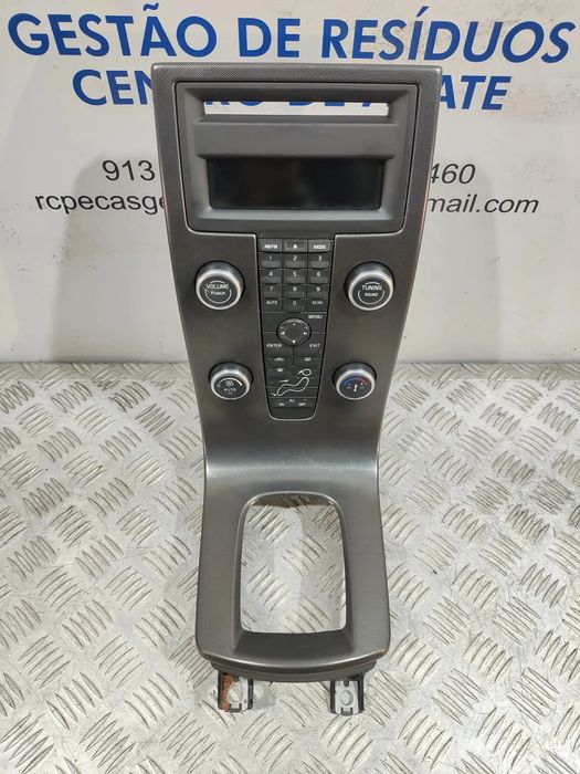 CONSOLA CENTRAL DISPLAY MULTIMEDIA COMANDOS CONTROLO CHAUFFAGE VOLVO