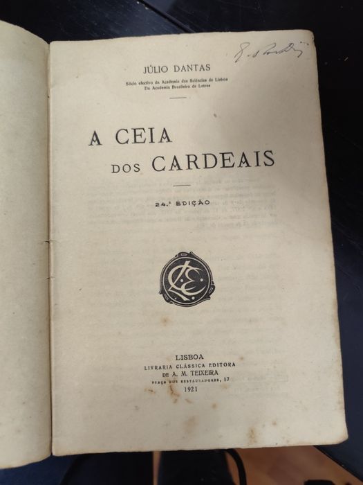 A ceia dos Cardeais de Julio Dantas