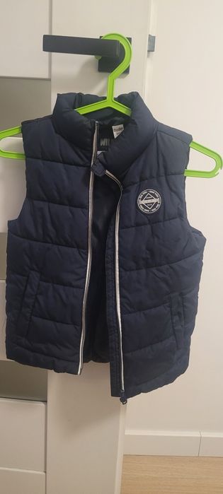 Bezrękawnik chłopięcy, ocieplacz 128