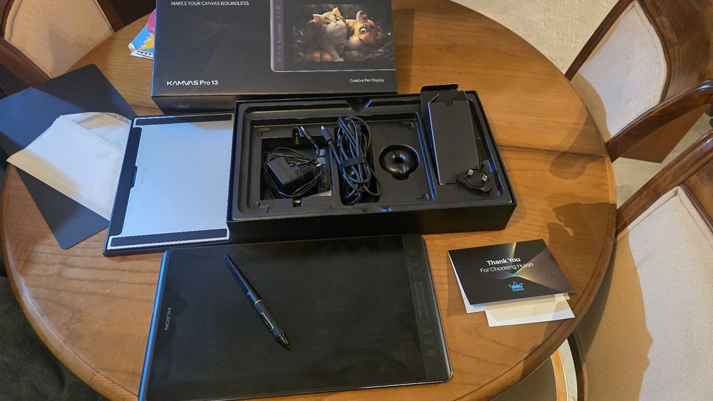 Mesa digitalizadora huion kamvas pro 13