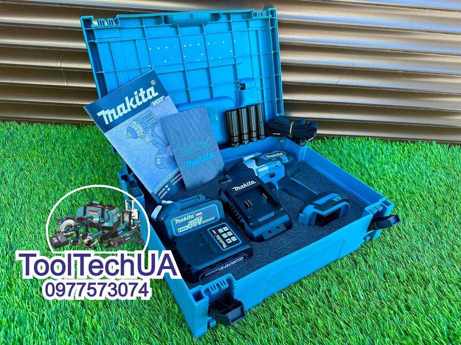 Безщітковий Ударний Акумуляторний Makita DTW850 BL З регулятором 36В
