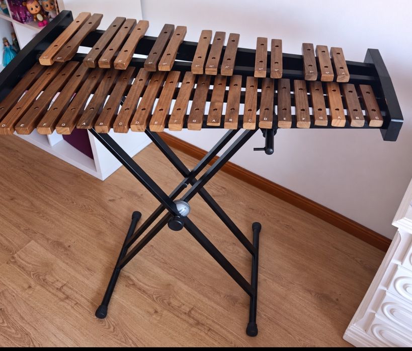 Xilofone/marimbas/percursão em madeira mogno