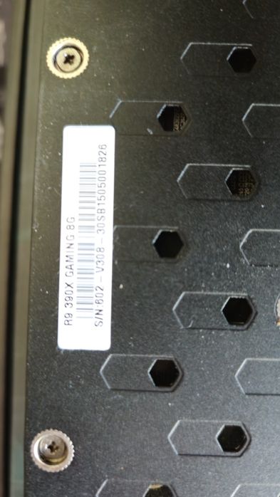 Defective AMD 390X Graphics Card436900160131584002