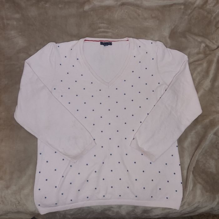 Camisola gola em V Tommy Hilfiger