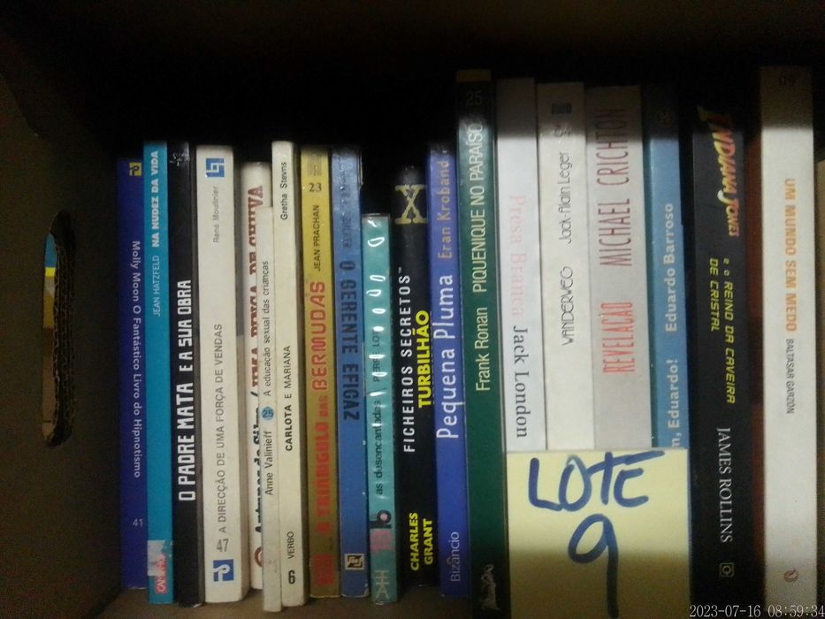 Livros BARATOS Vendidos EM SEPARADO - LOTE 9 - Vários Preços